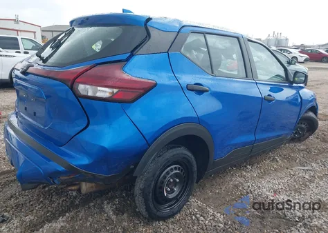 2022 Nissan Kicks S Xtronic Cvt from USA, damaged, VIN 3N1CP5BV4NL516177